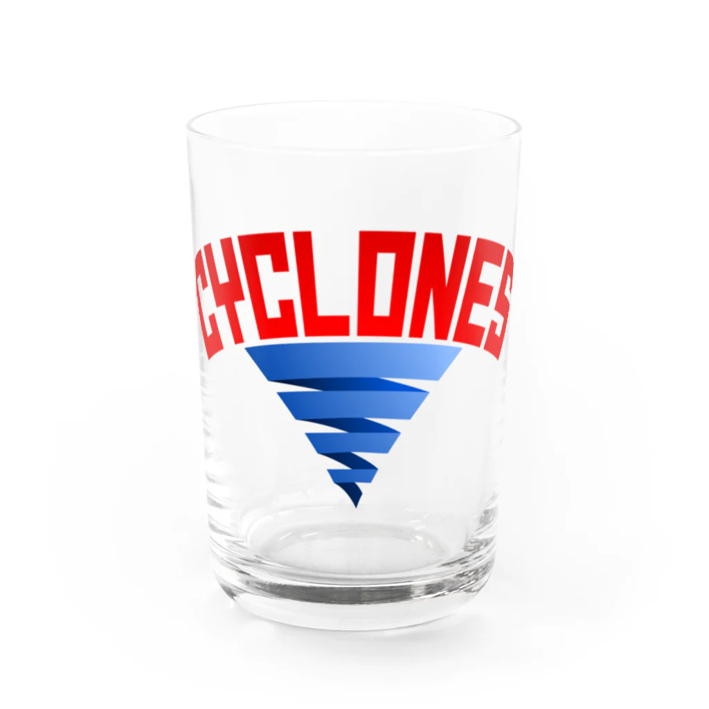 PB.DesignsのPB-サイクロンズ Water Glass :front