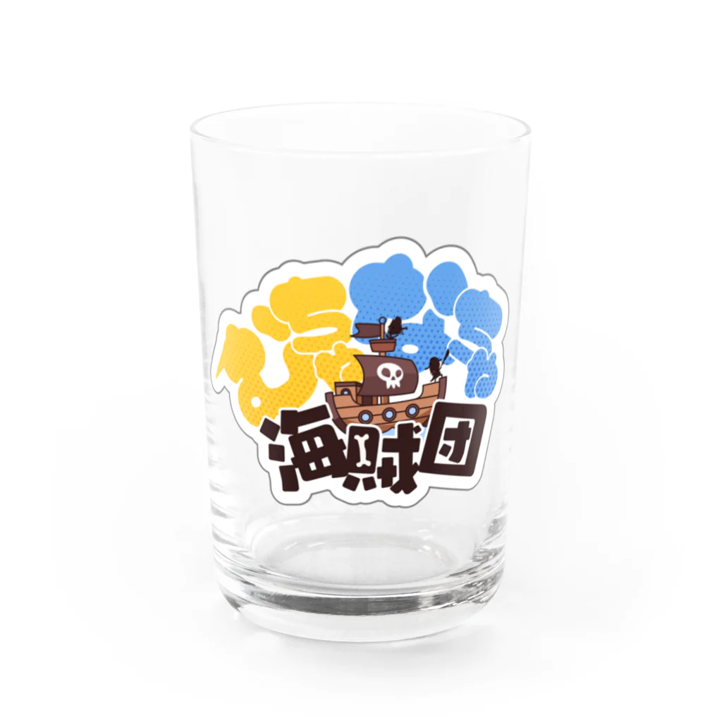 🏴‍☠️むちゃなちゃ海賊団🏴‍☠️のむちゃなちゃ海賊団 Water Glass :front