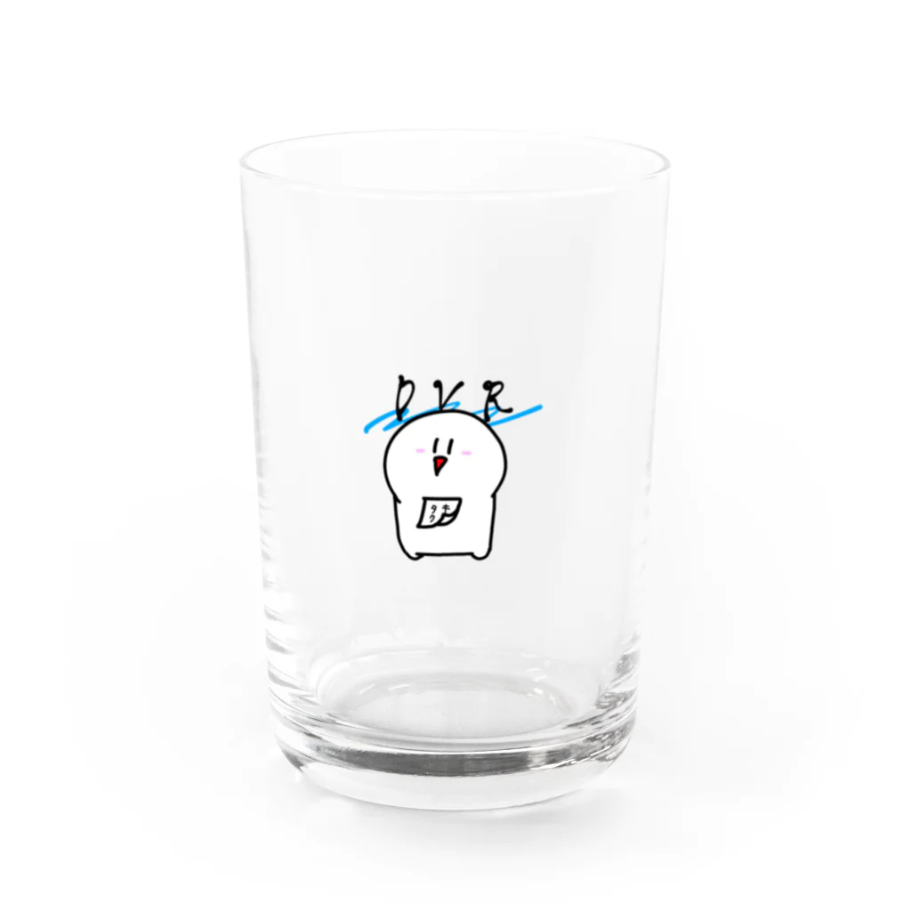 キシタク店長のグッズコーナーのキシタク店長 Water Glass :front