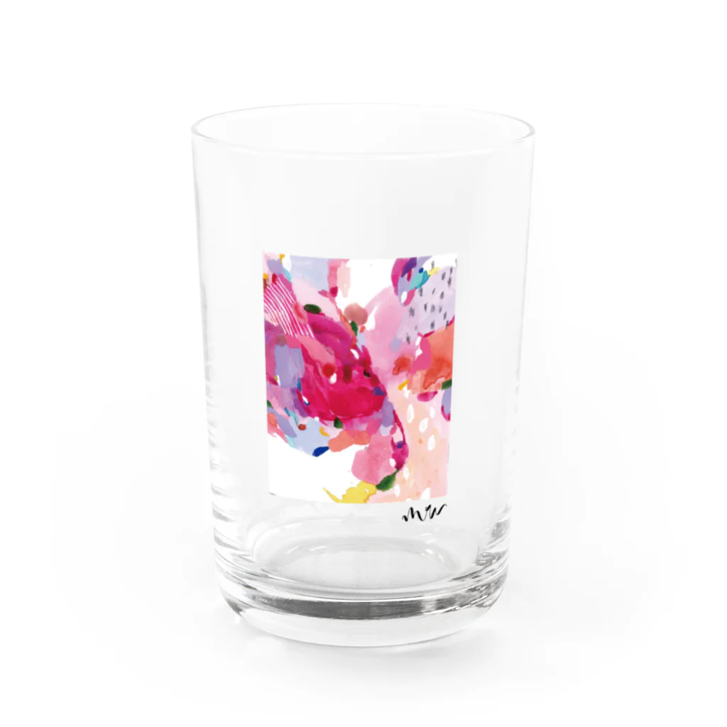 Miyuu WATANABEのBe Smiling Water Glass :front