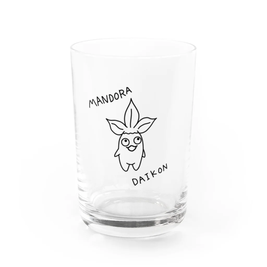 フェルグ・ロッカのマンドラダイコン　モノ Water Glass :front