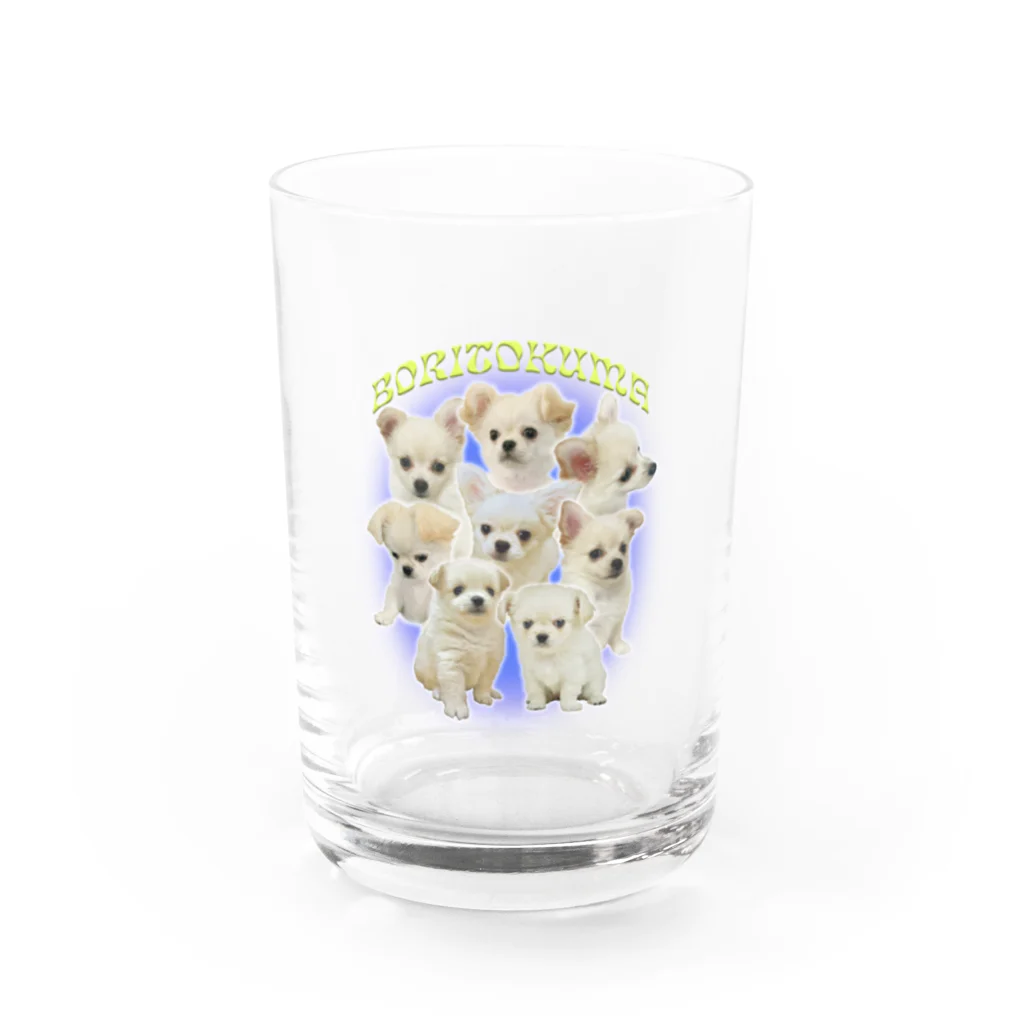 ARSTYのBORITOKUMA -puppyhood- Water Glass :front