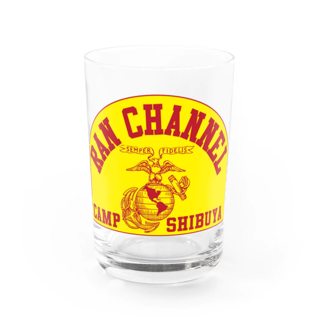 RAN CHANNELのCamp Shibuya Water Glass :front