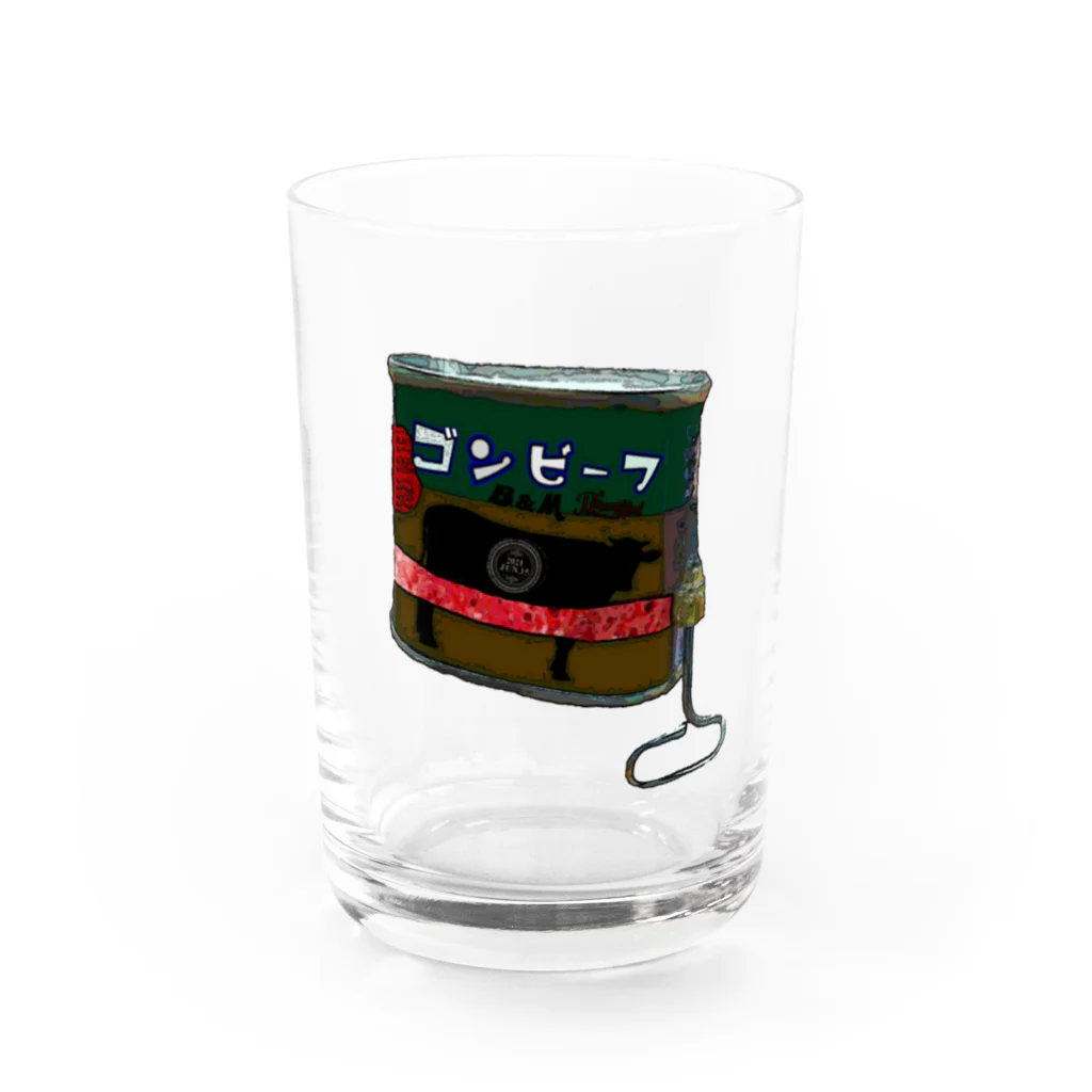 みにゃ次郎の懐かしの味「ゴンビーフ」！？ Water Glass :front