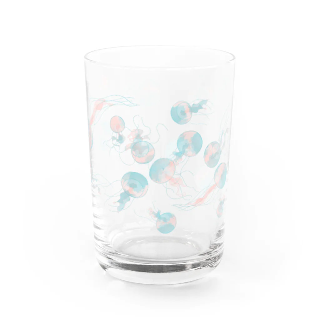 Kararihiraの涼海月 Water Glass :front