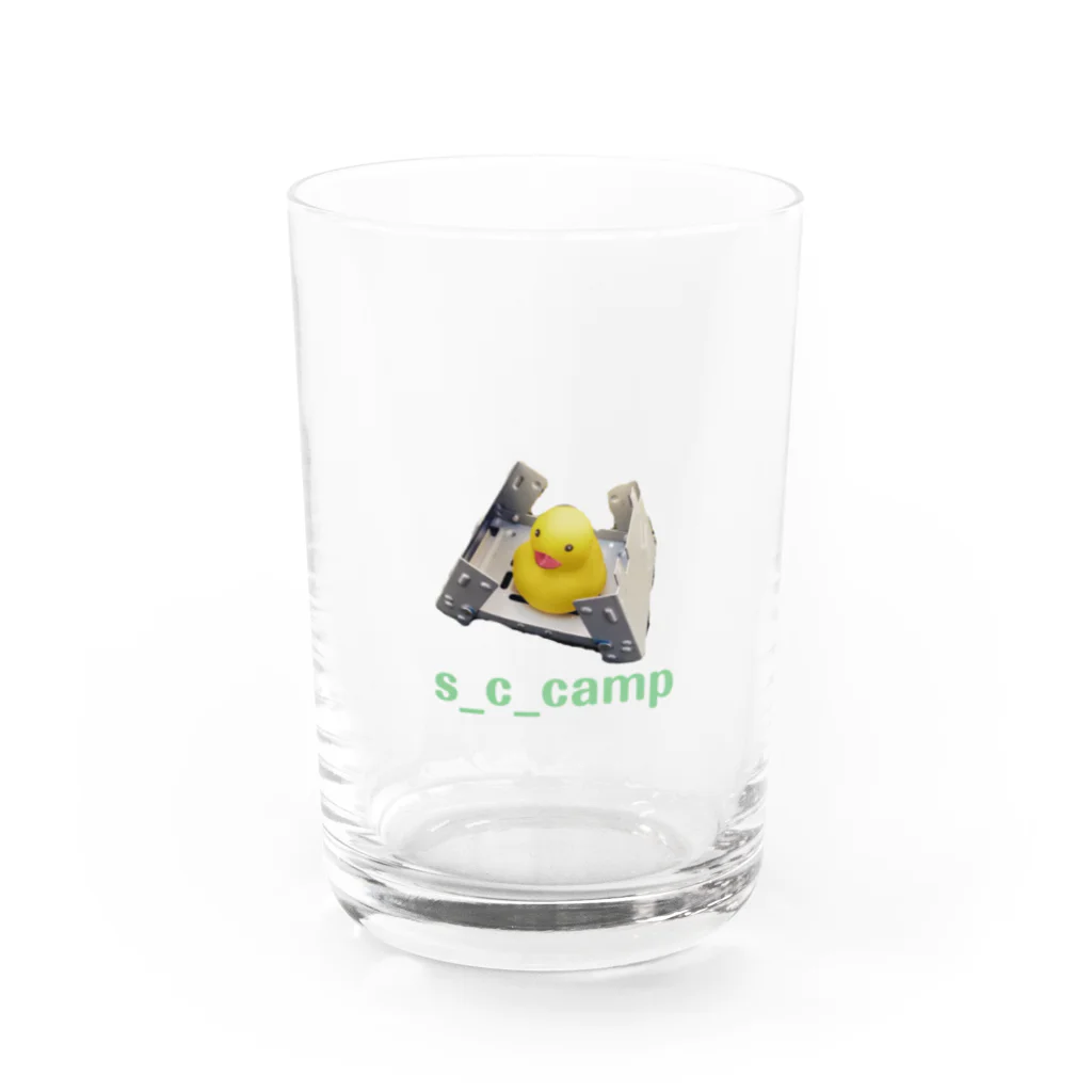 s_c_campのs_c_camp Water Glass :front