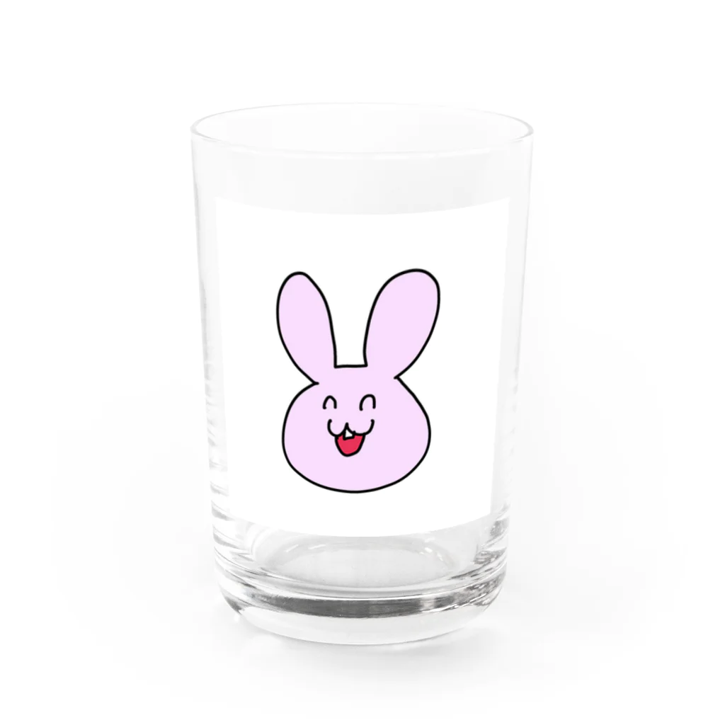 うさぎの店（星野希望）の【星野希望】うさぎ🐰 Water Glass :front