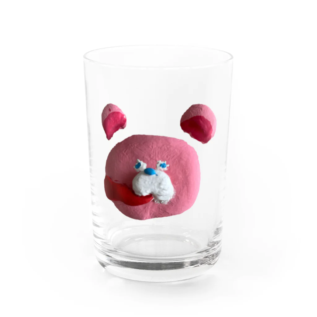 dalの佐藤ニコル部長(耳取れVer.) Water Glass :front