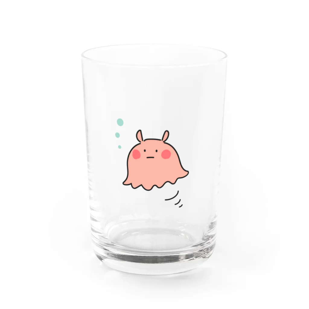 ichicoのメンダコちゃん Water Glass :front