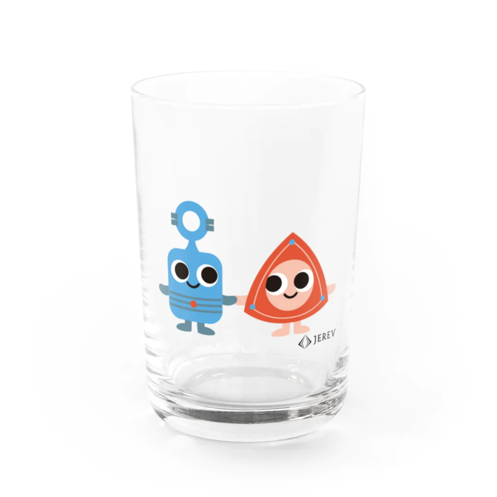 JEREVのロータリーエンジン、エンジンピストンキャラクター Water Glass :front