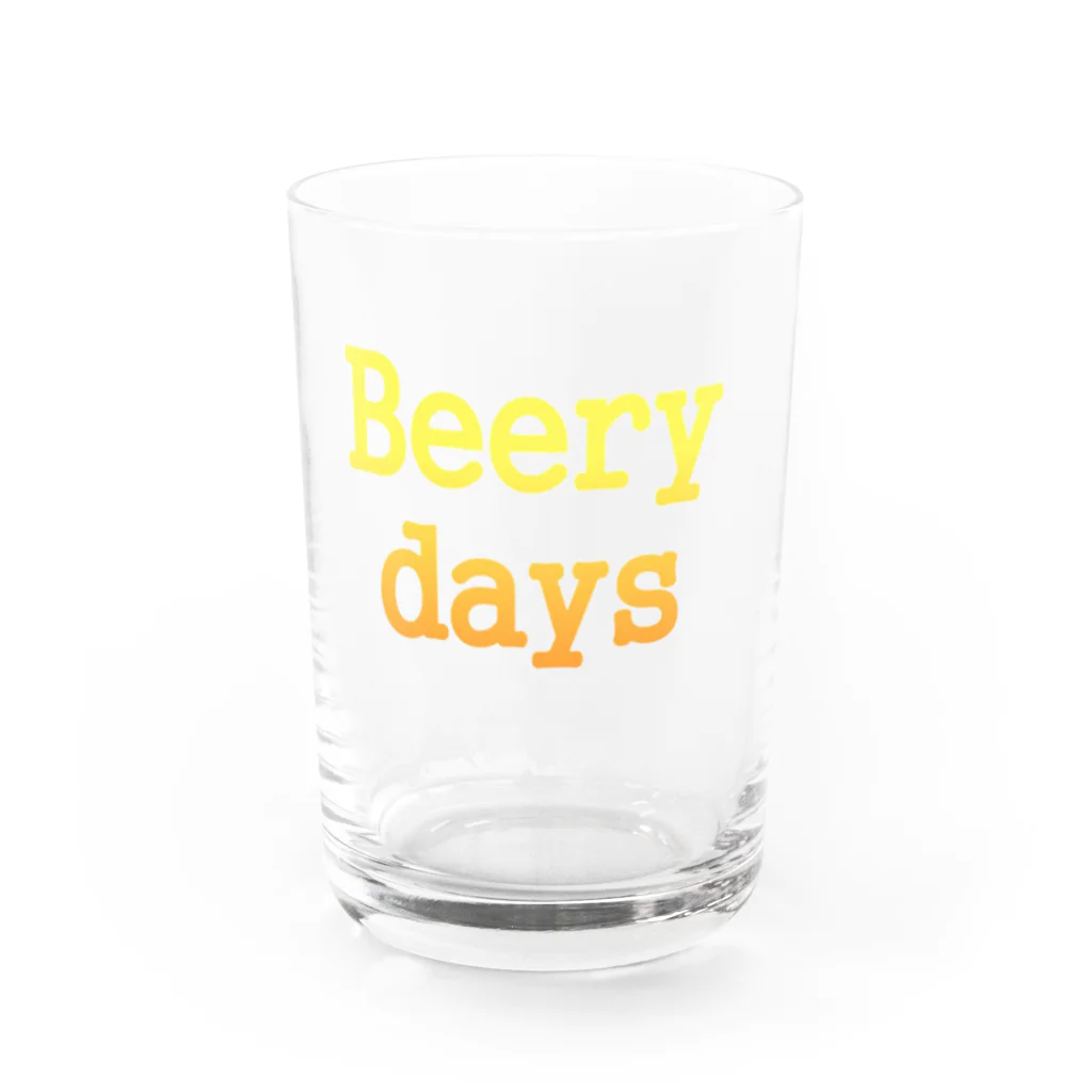 空想ロゴのBEERY DAYS グラス前面