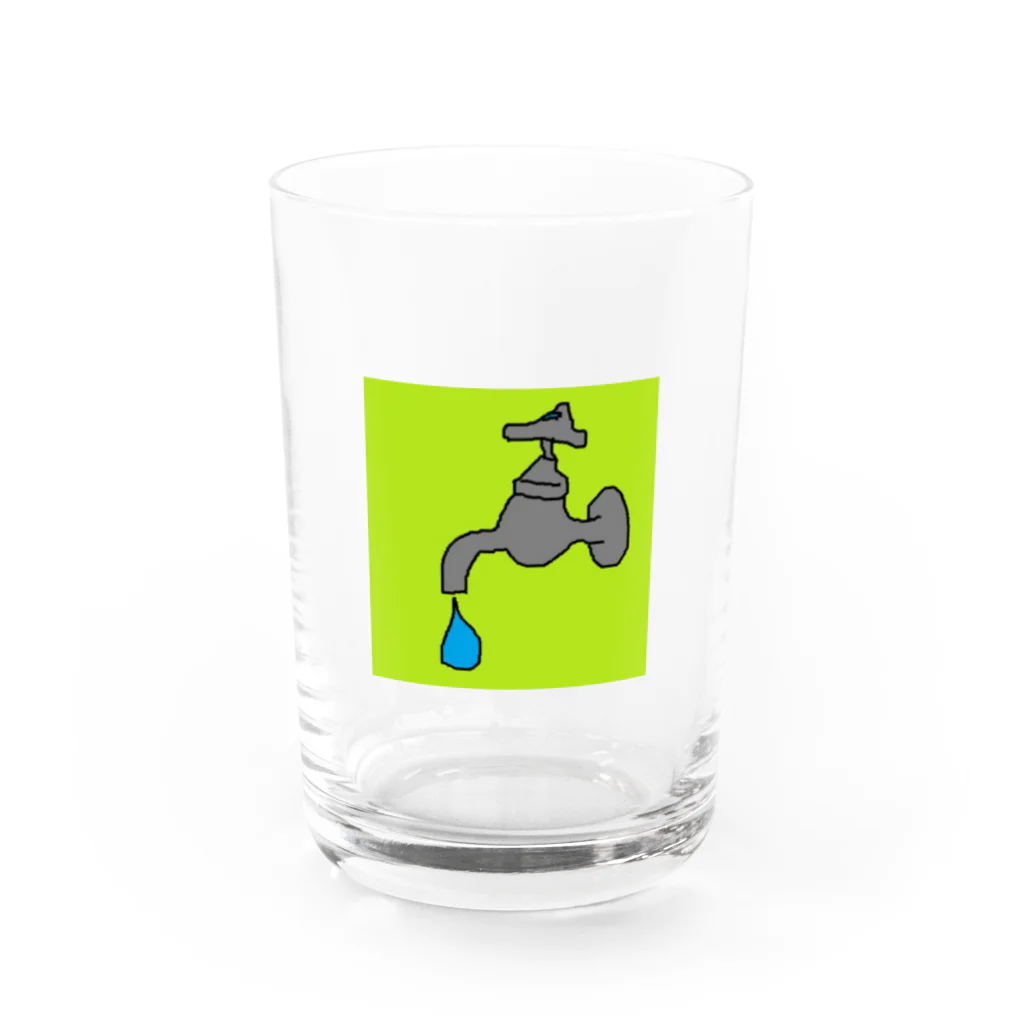 マシェかおるの蛇口 Water Glass :front