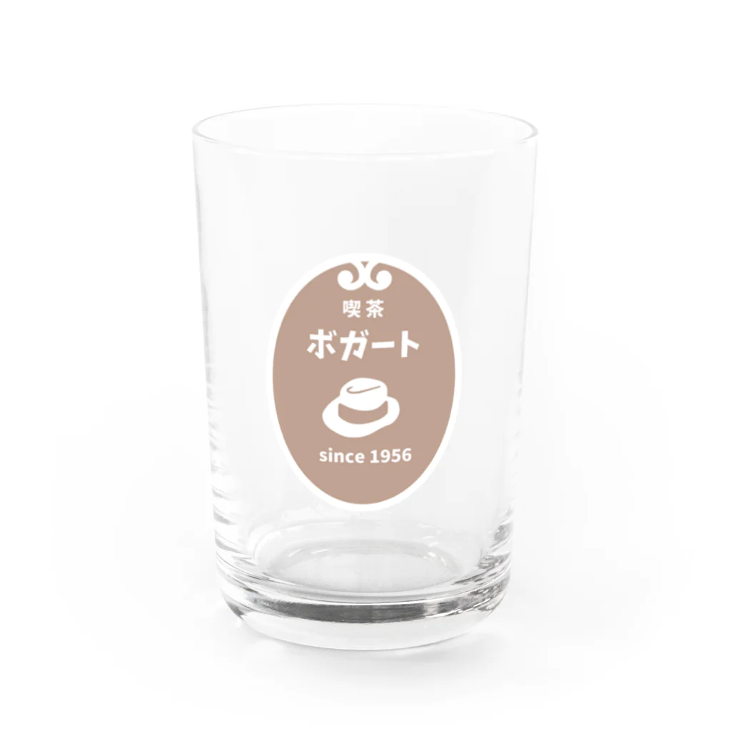 ハナのお店の喫茶ボガート Water Glass :front