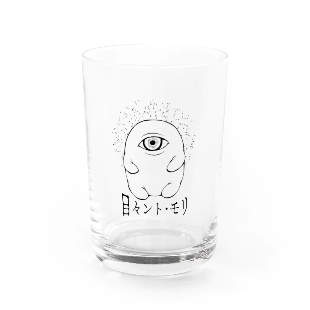 巣からこぼれたものの目々ント・モリ Water Glass :front