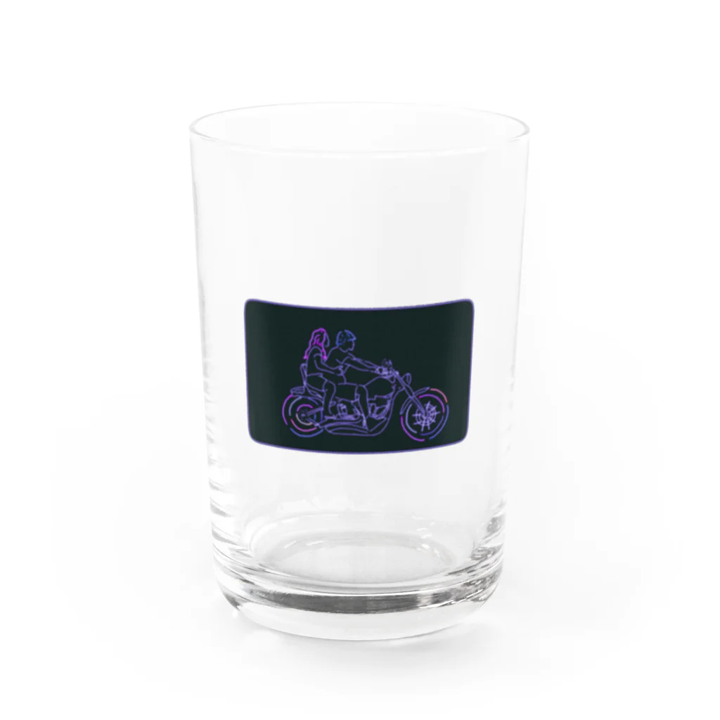 ﾐﾅﾄﾃﾞｽのぶんぶんぶぶぶん Water Glass :front