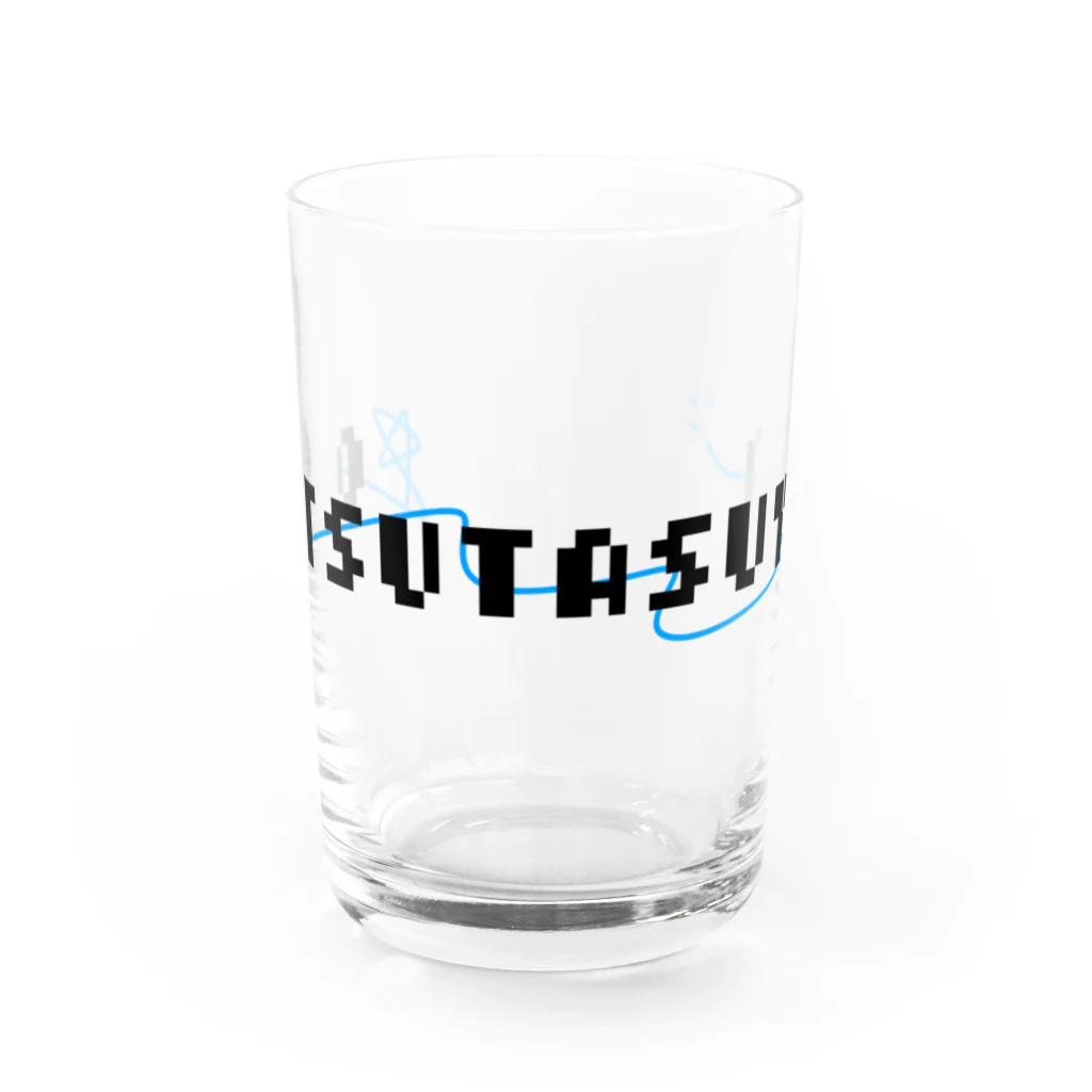 たすちゃんの夏休みのおつたすやぁ Water Glass :front