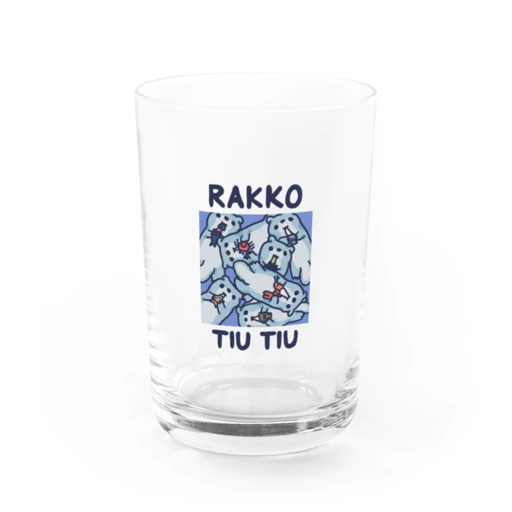 猫鵺ナギのRAKKO TIUTIU Water Glass :front