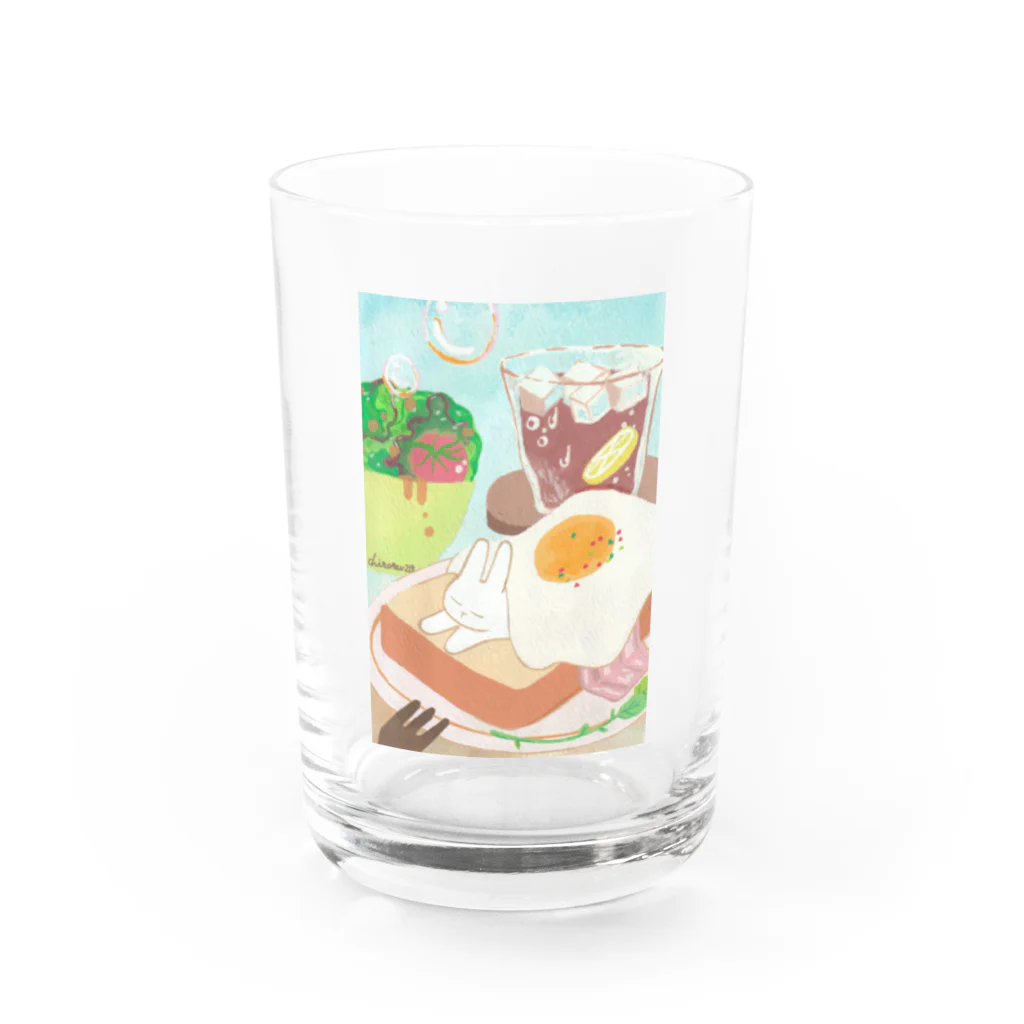 Sugar Ginger Cookieのプティと朝食 Water Glass :front