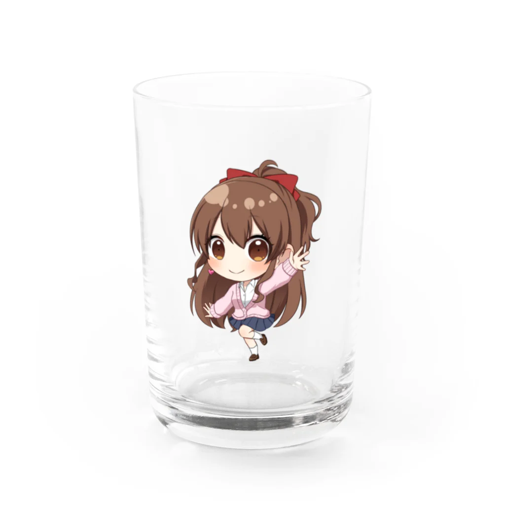 あゆちゃんわかんないのちびあゆ Water Glass :front