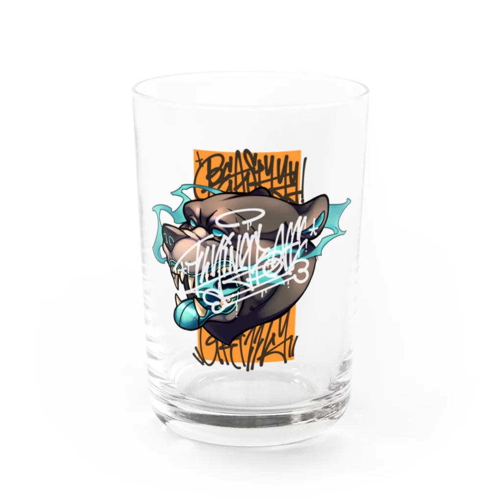 Flying boneのbone Water Glass :front