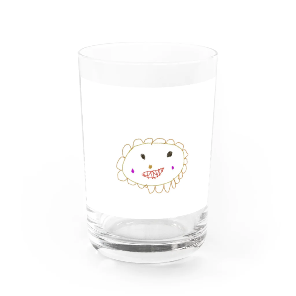 chacoのがおがおらいおん Water Glass :front