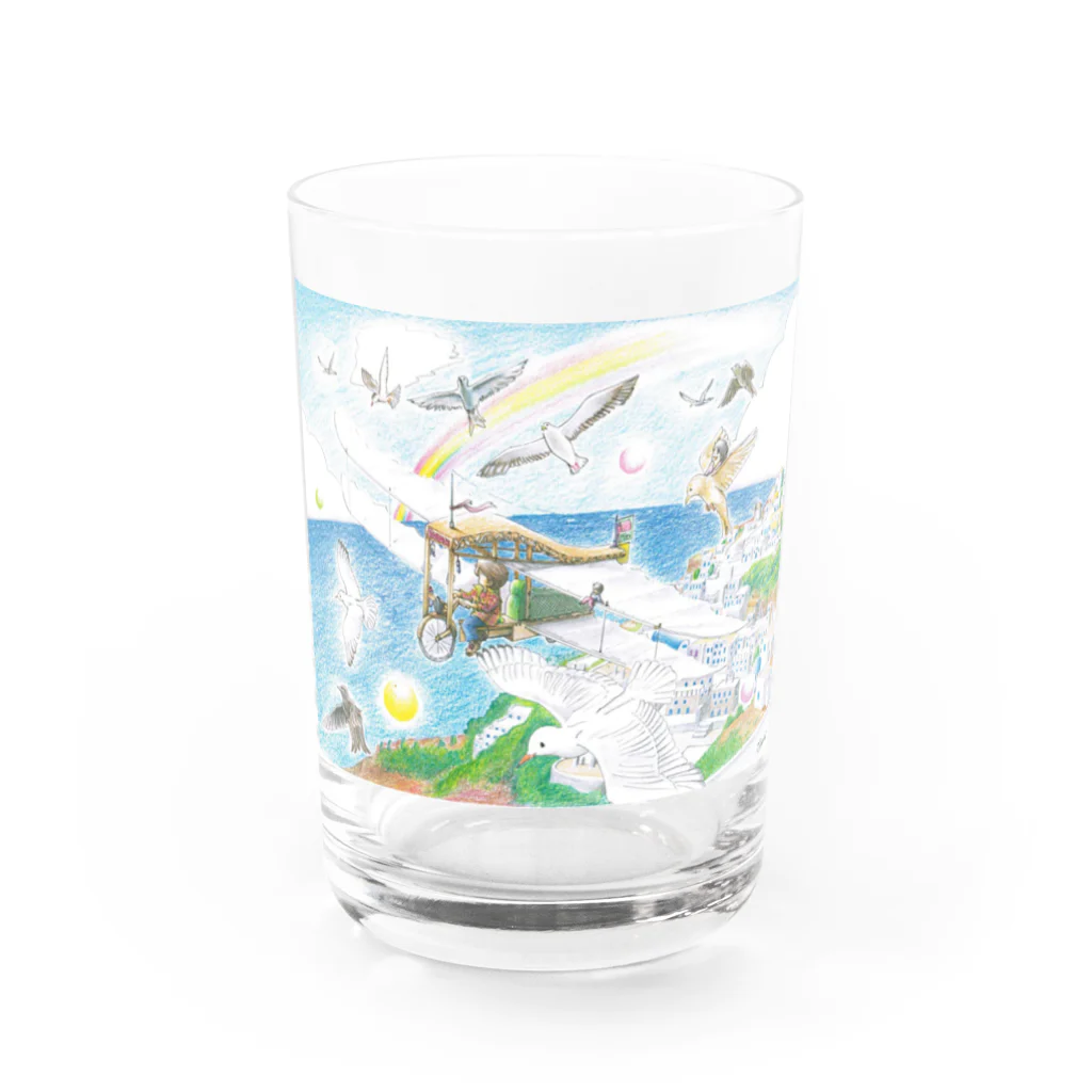 TAKUMIのPOST　MAN Water Glass :front