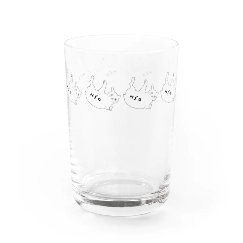 HSOgamingのねこ♡ Water Glass :front