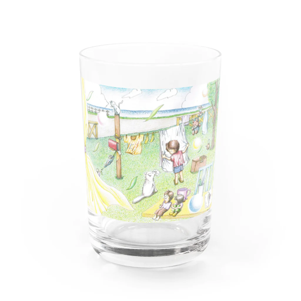 TAKUMIの手紙 Water Glass :front