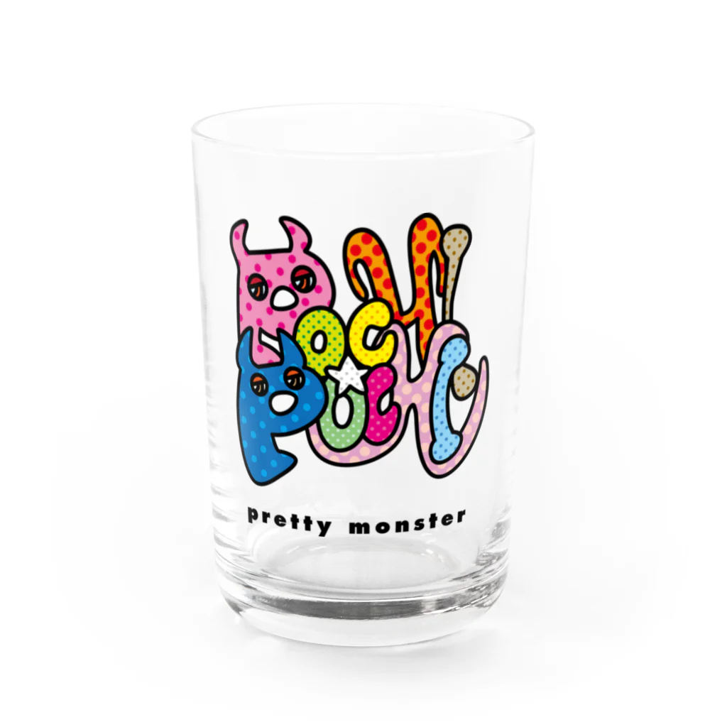 pochi-pochiのpochi-pochiマーク Water Glass :front