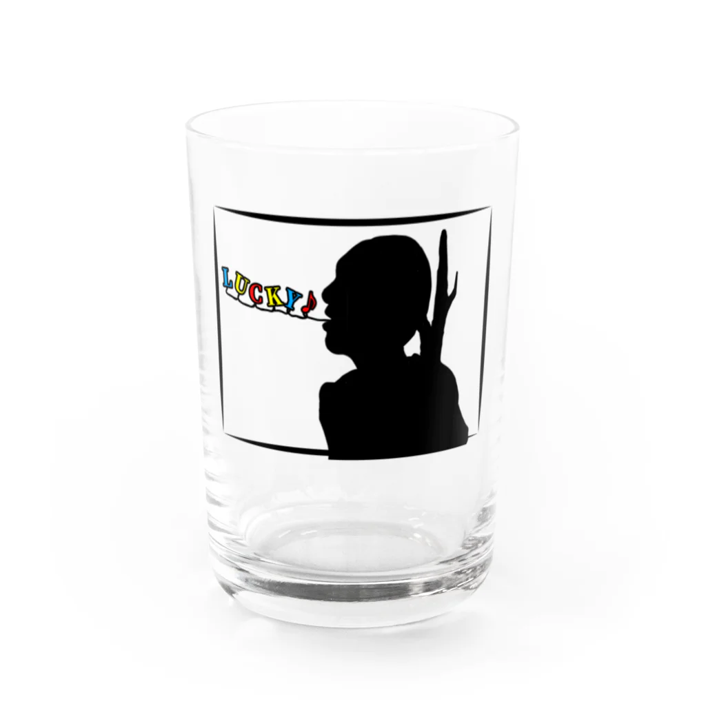 マイトガイのLUCKY (グラス、雑貨) Water Glass :front