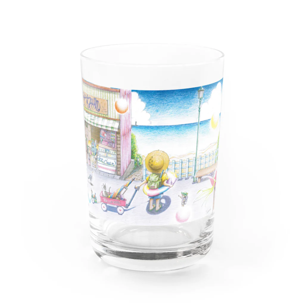 TAKUMIの僕の夏 Water Glass :front