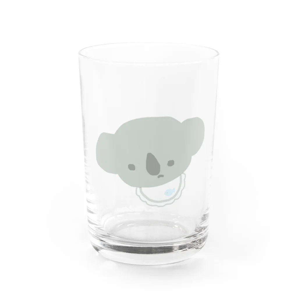 mochi.のうつむき、ばぶこあらちゃん Water Glass :front