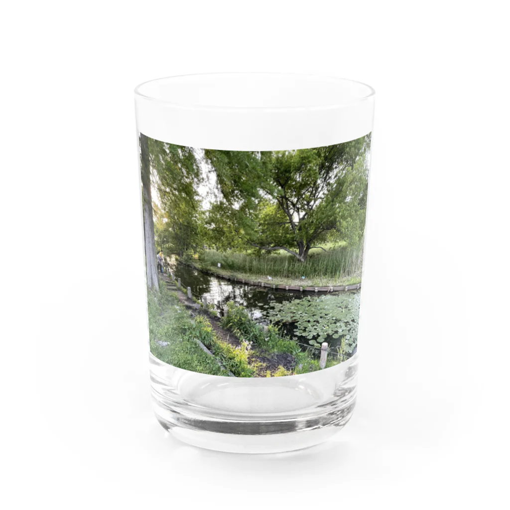 EijiPonの公園の一幕。 Water Glass :front