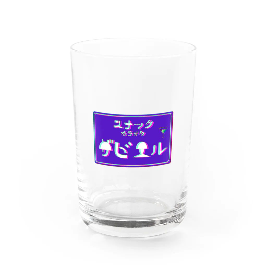 KOMEYAの昭和スナックネオン Water Glass :front