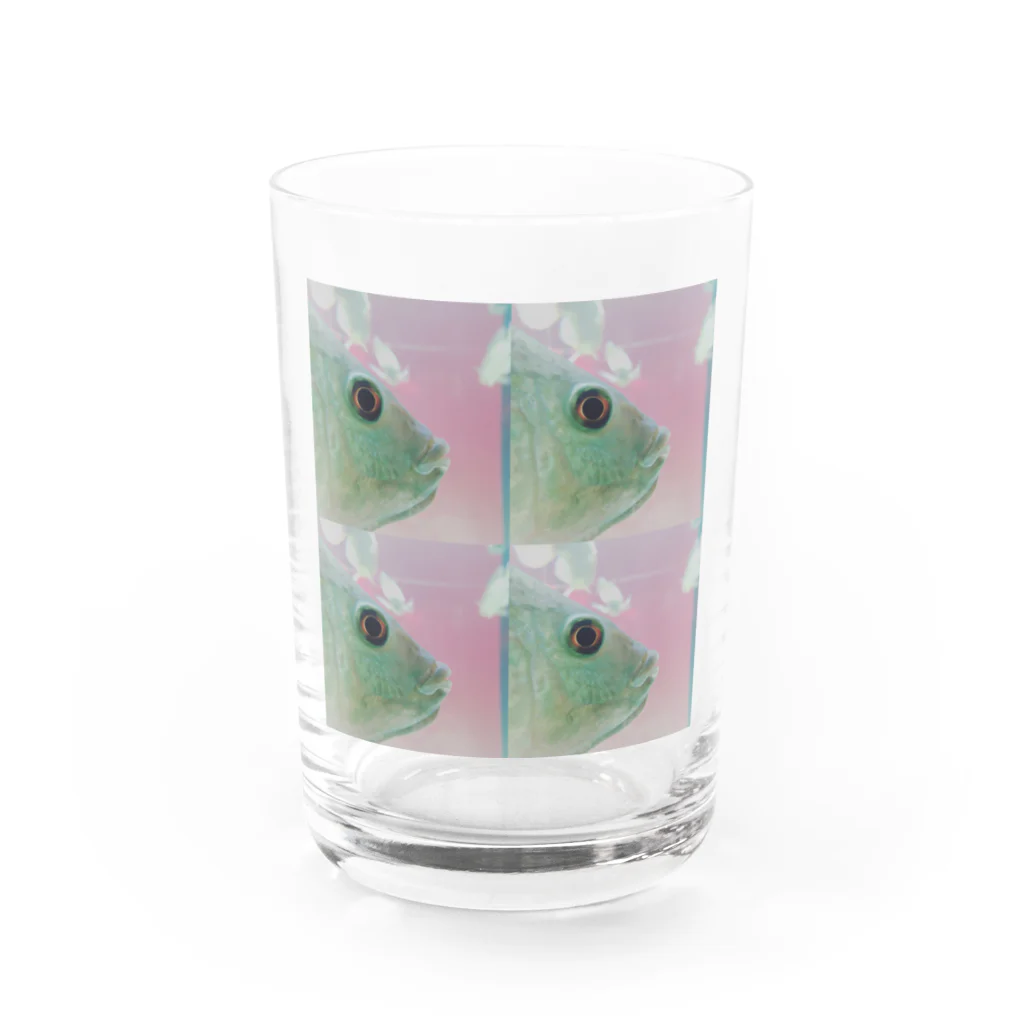 empire state of yokohamaのMs.Fish Water Glass :front