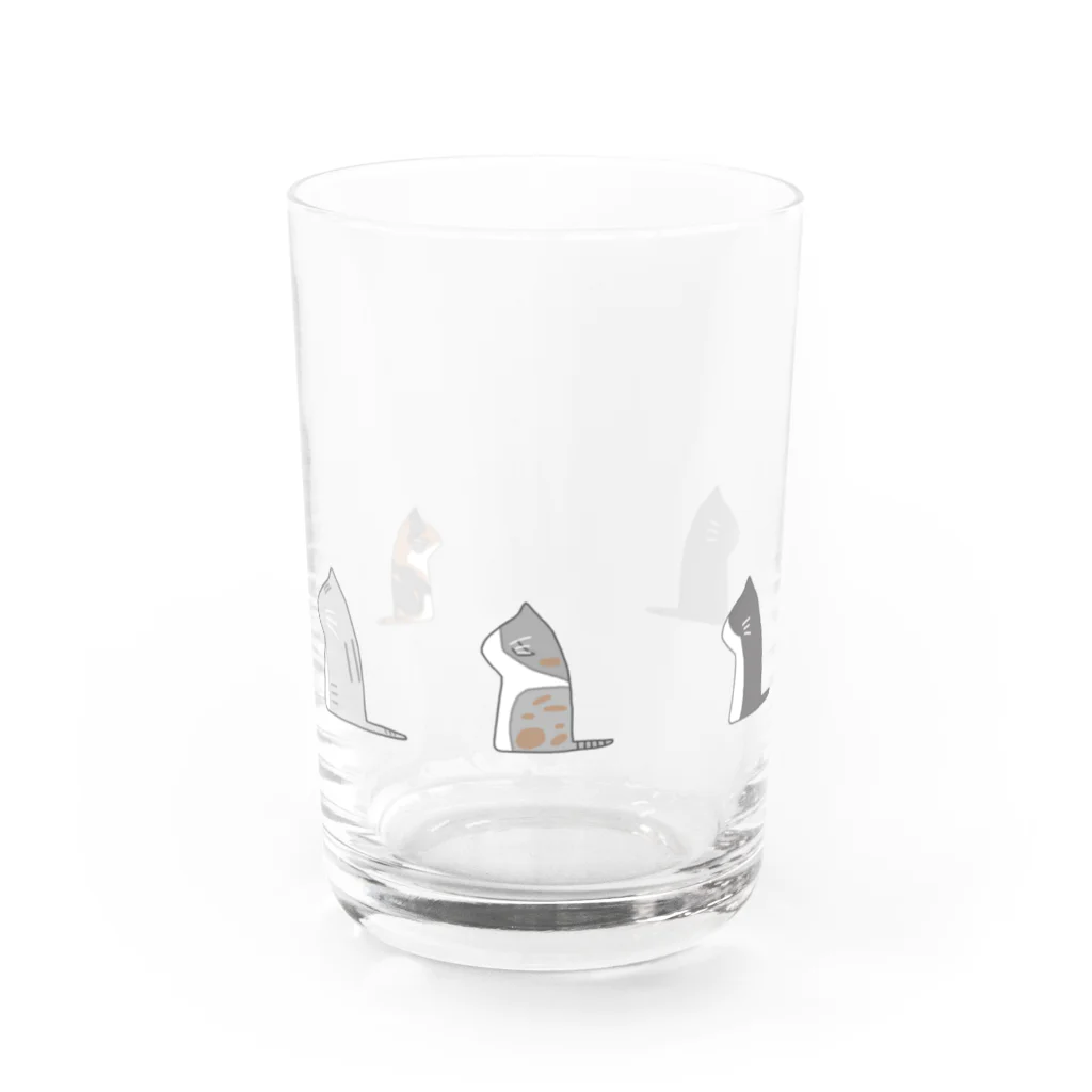 ねこぜのその2 Water Glass :front