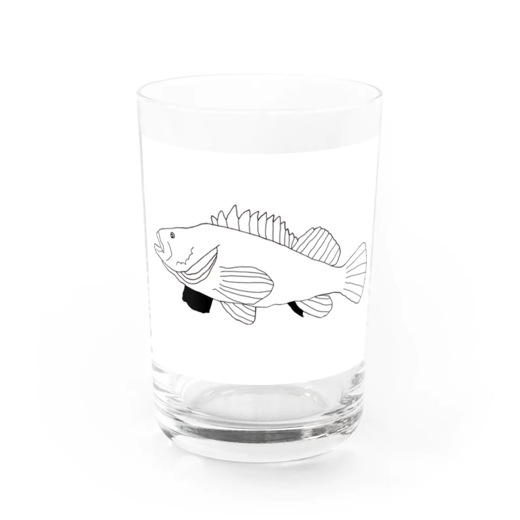 Fun Actの根魚 Water Glass :front