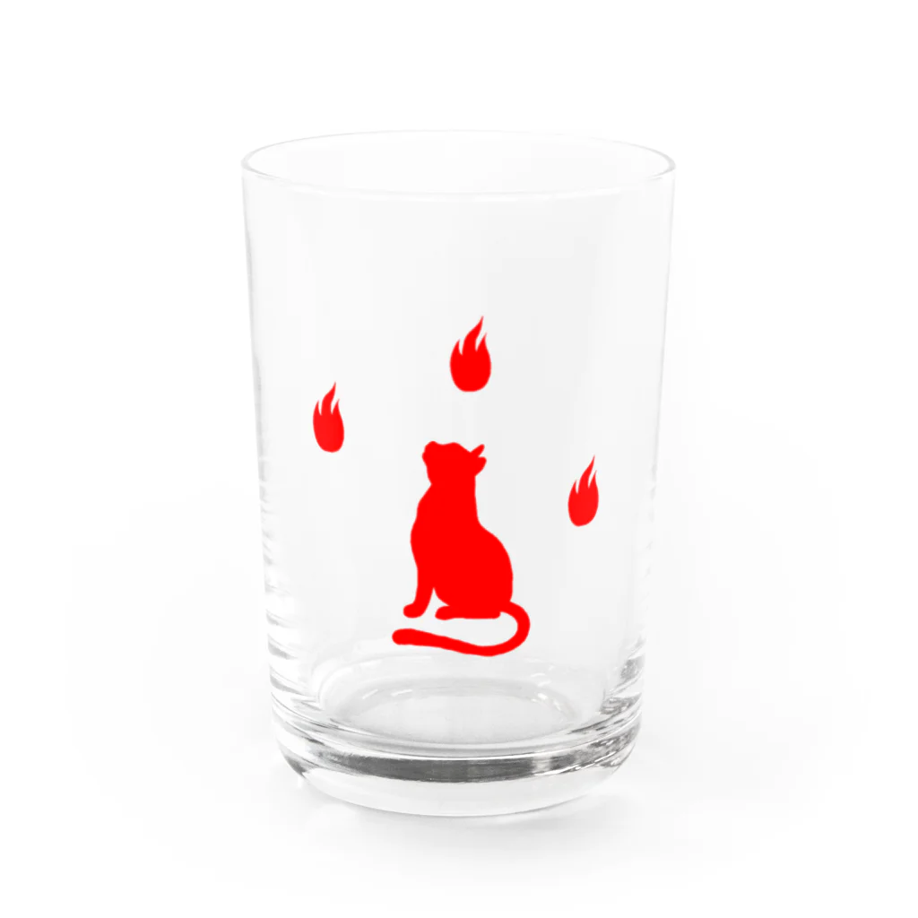 リオ@ゲーム実況者の火猫 Water Glass :front