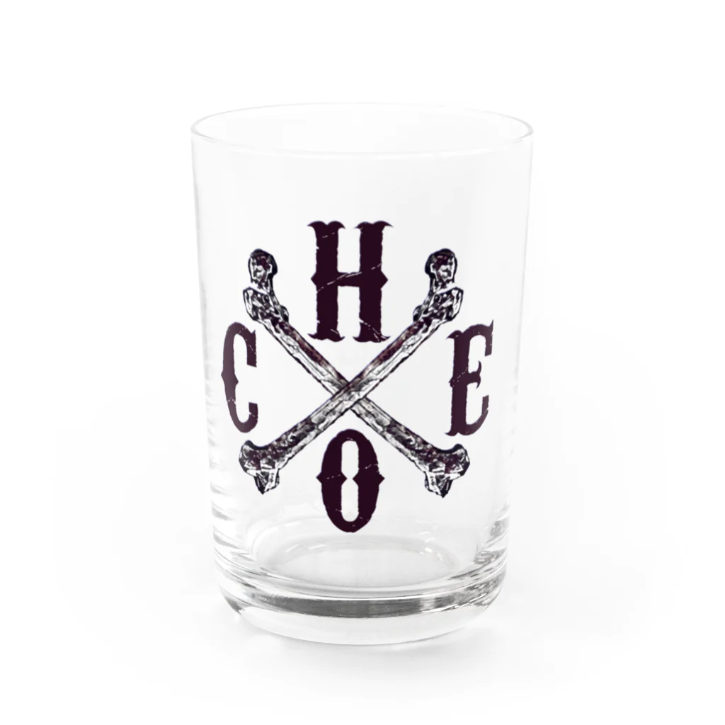 CalmExcelのcrossbone Water Glass :front