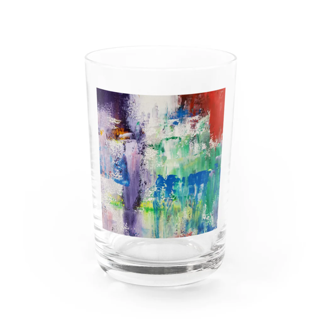Alone catのごちゃまぜ Water Glass :front