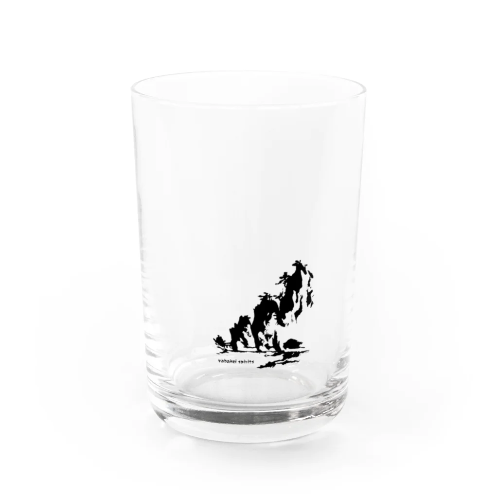 禅海茶屋 ITEMSHOPのzenkaiグッズBk Water Glass :front