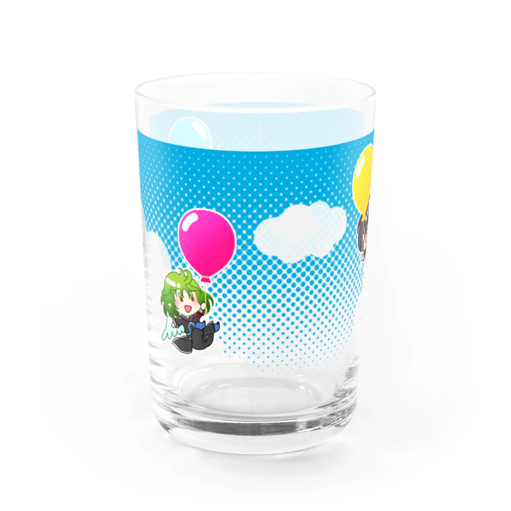 光ノ大橋なずな🍀のブルスカデザイングラス Water Glass :front