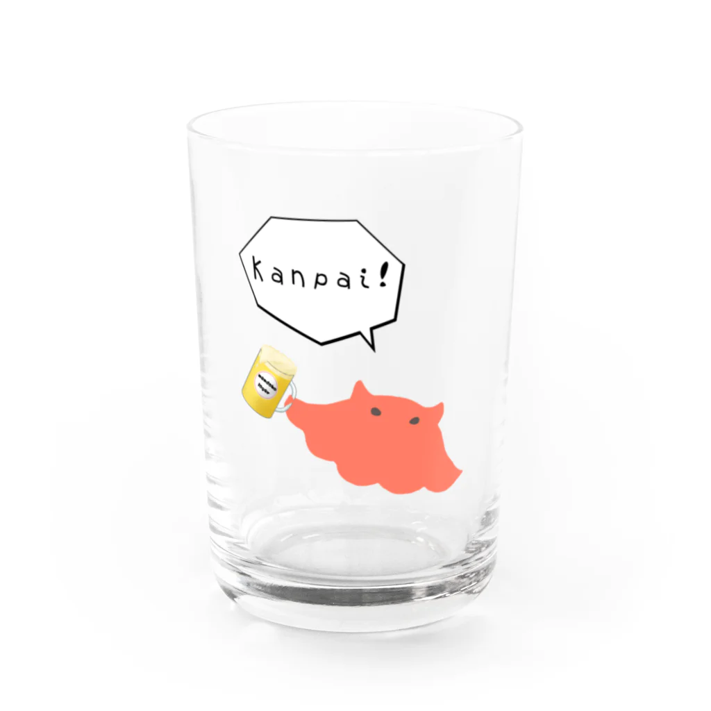 めんだこくんのかんぱいめんだこくん Water Glass :front