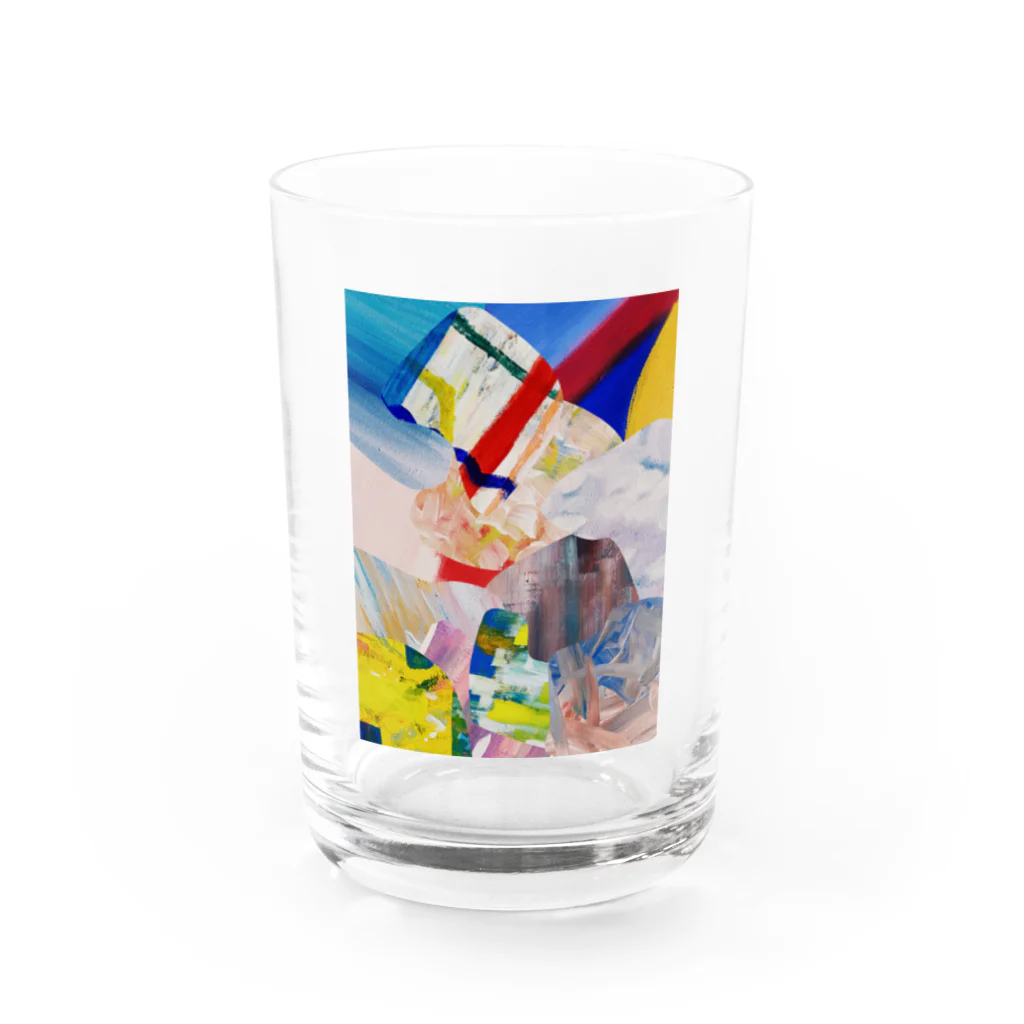 ATELIER SUIのHIDEコラージュ Water Glass :front