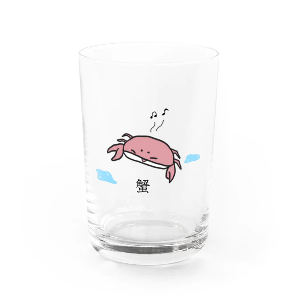 Fosome,Shopの蟹''グラス'' Water Glass :front