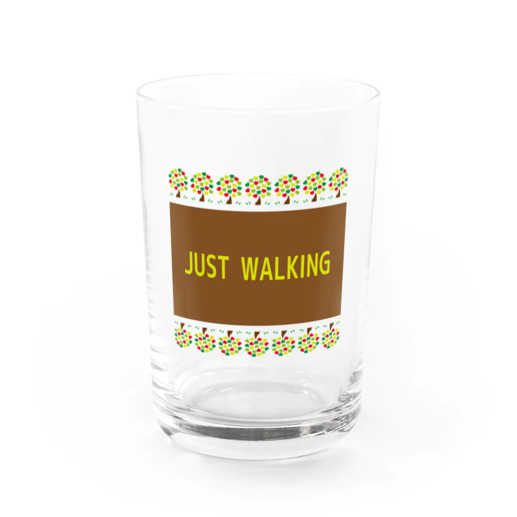 フォーヴァのJUST WALKING Water Glass :front