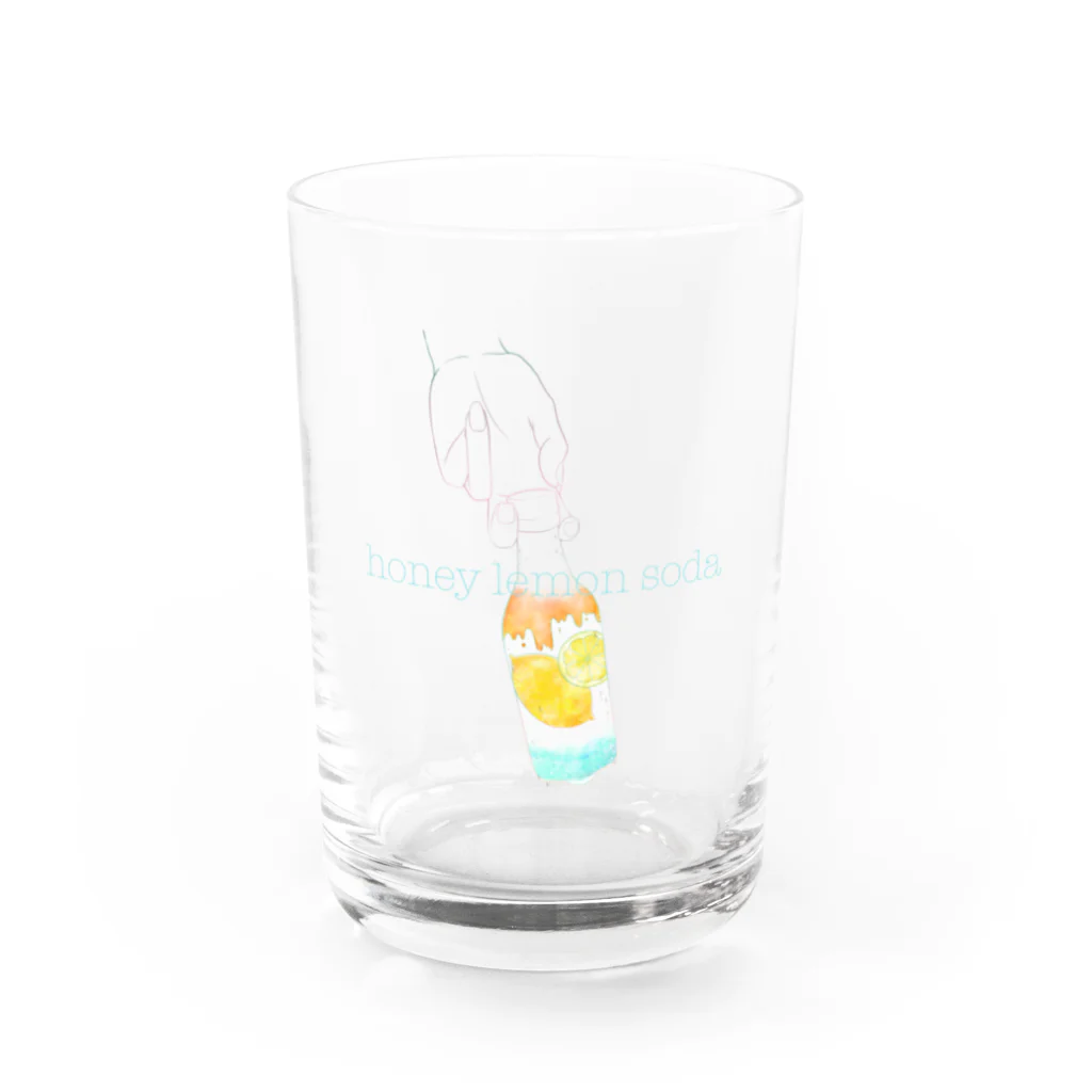 脳内乙女回路のhoneylemonsoda Water Glass :front