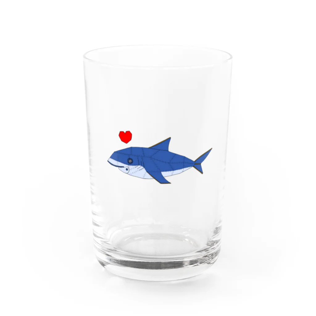 Sharks.の機械仕掛けのサメ🦈♥️ Water Glass :front