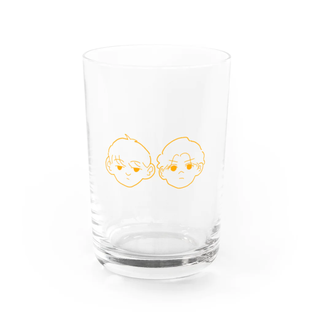 【公式】コントライブ さらしもののさらしものくんグラス Water Glass :front