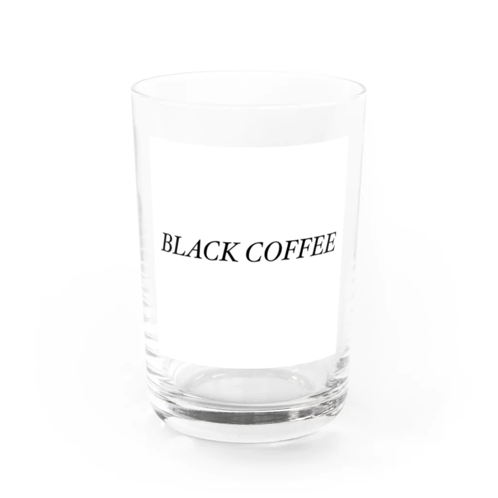 sorry,のBLACK COFFEE グラス前面